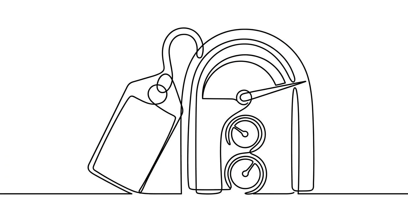 Illustration for The Price Held. The Bill Rose.